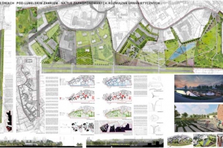 Garden Concept z Lublina - II miejsce w konkursie na koncepcję urbanistyczno – architektoniczną parku w Lublinie